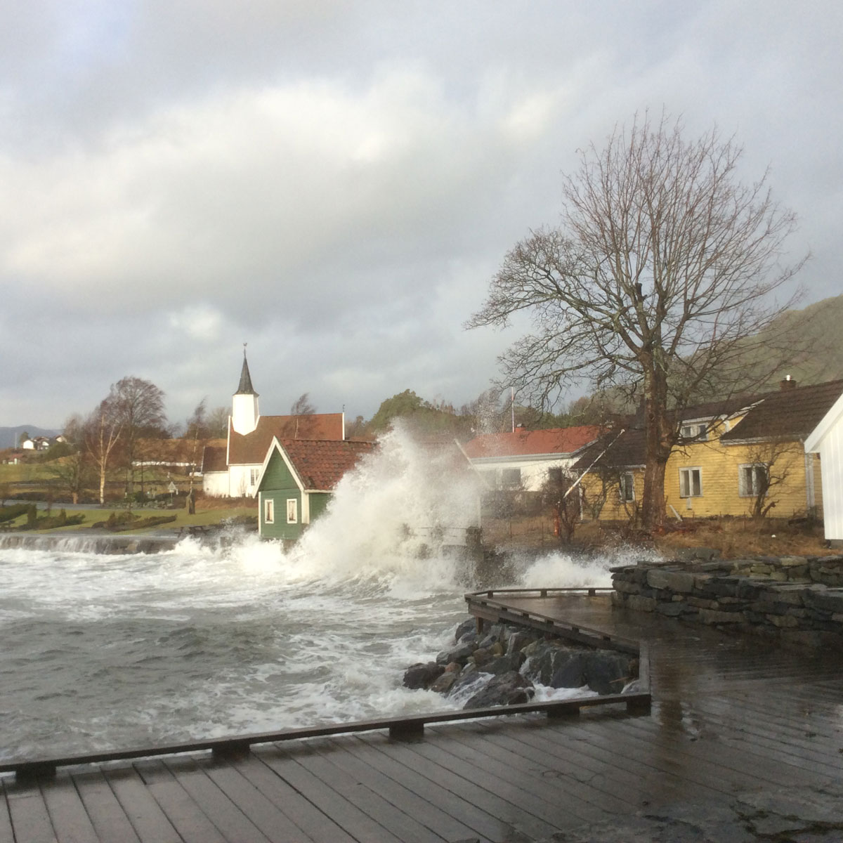 Før-bilde fra byggherren.